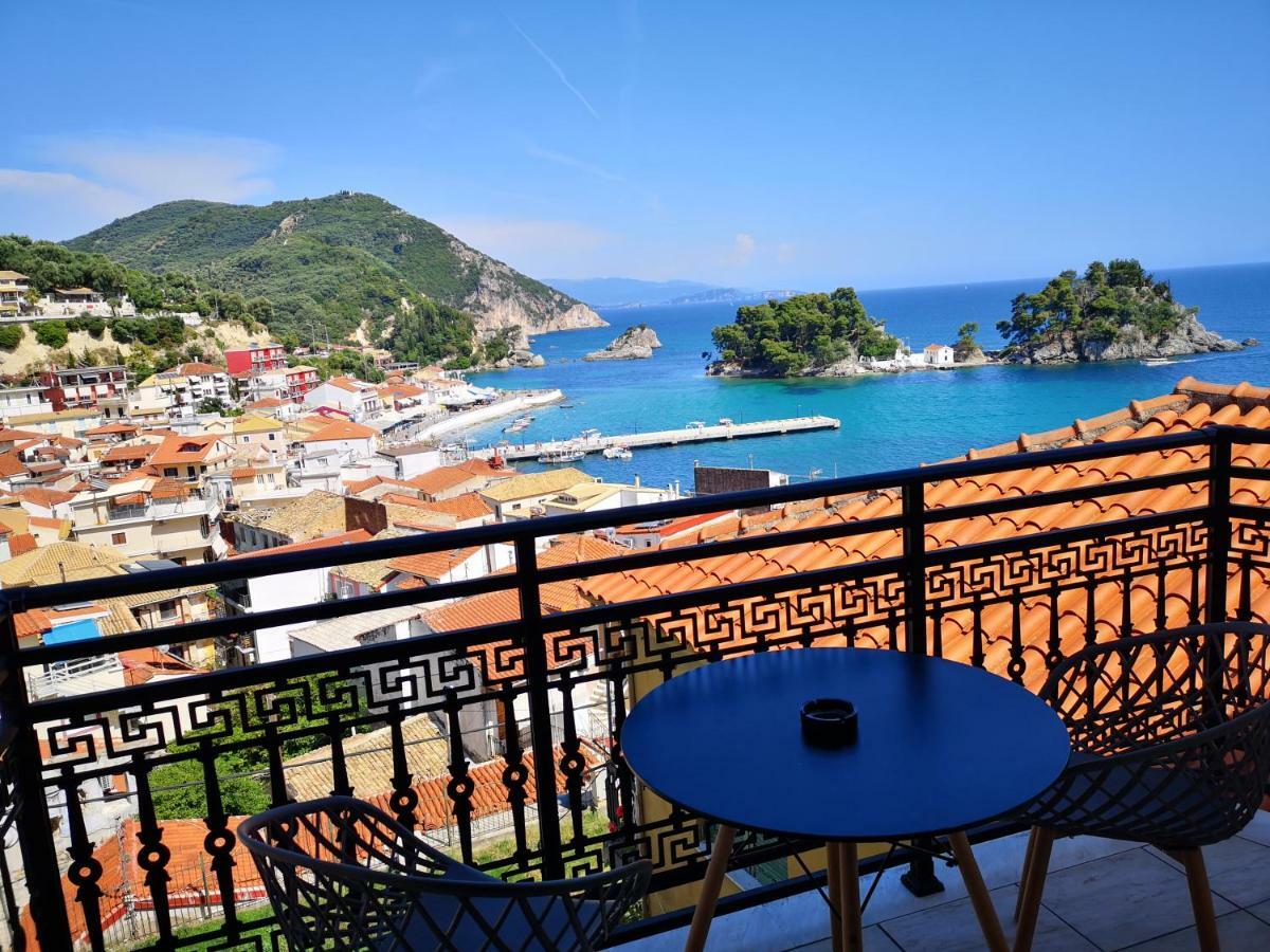 *The Balcony-Luxury Family House In City Center * Parga Exterior foto